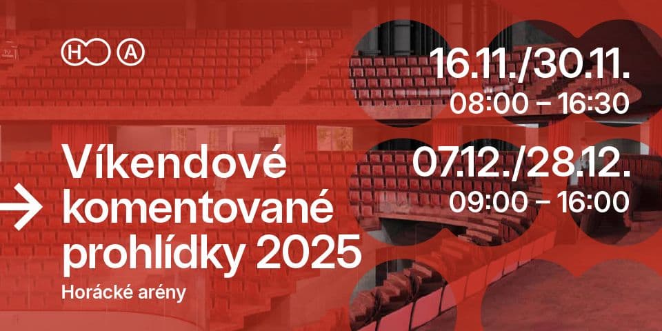 Víkendové komentované prohlídky Horácké arény